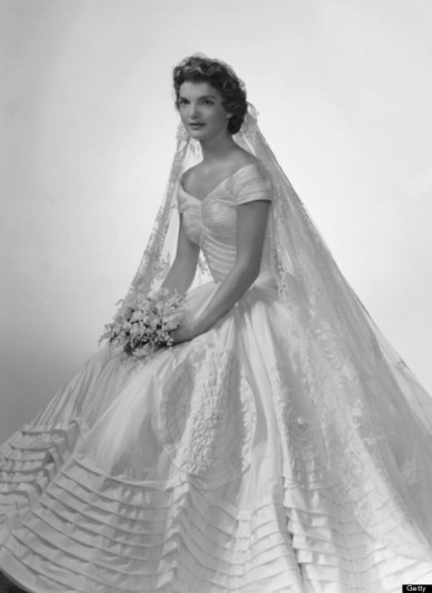 Wedding Portrait Of Jacqueline Bouvier