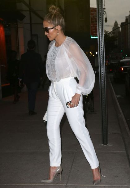 Jennifer Lopez Spotted Out And About In New York City